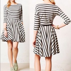 Anthropologie striped dress